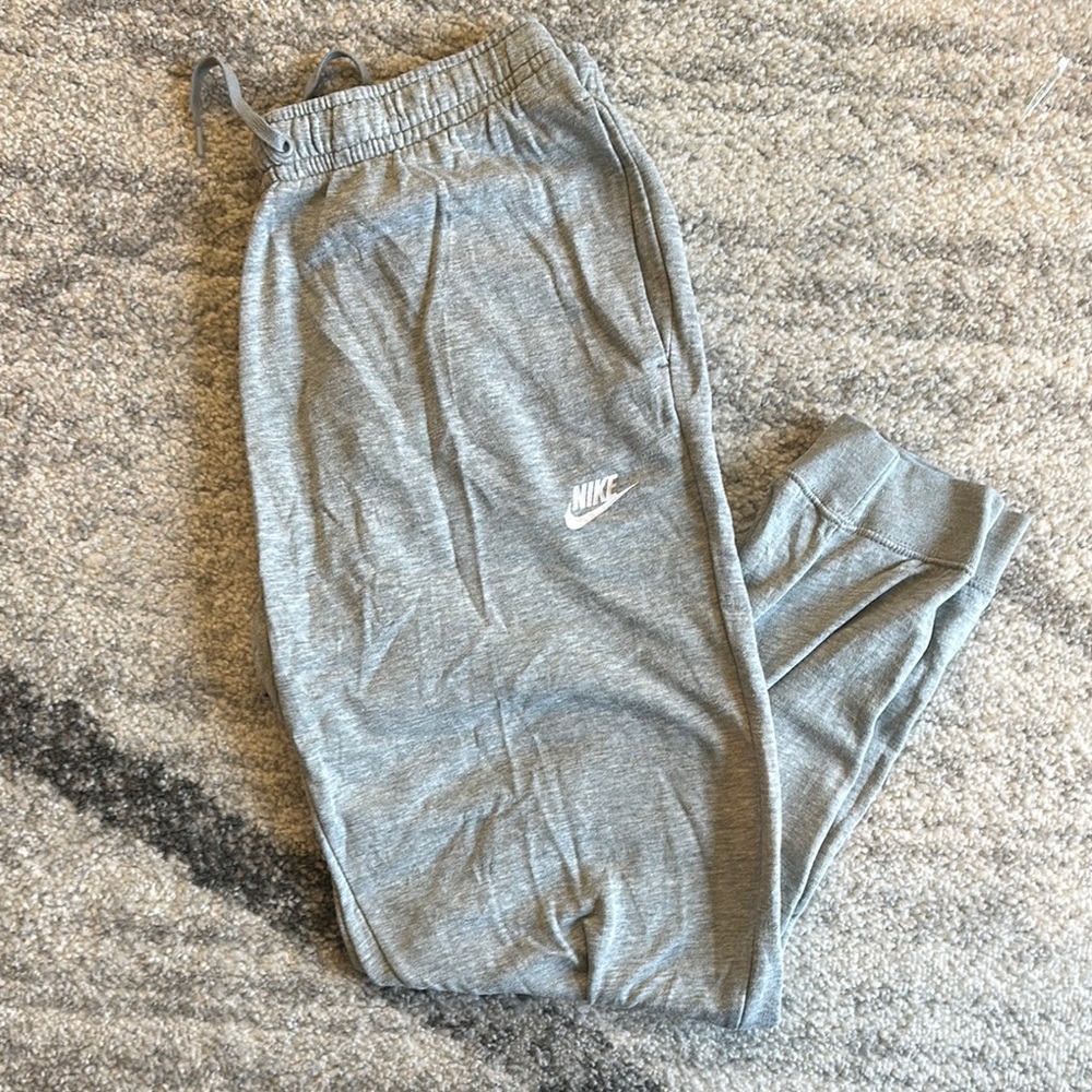 Nike Womens Gray Jogger Pants